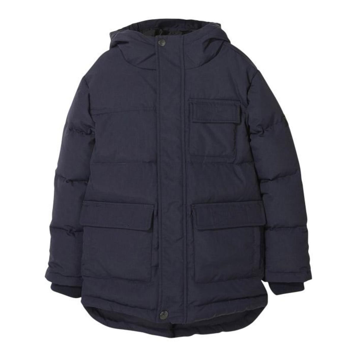 Kids Finger In The Nose Snowtown Down Winter Jacket - Navy - Image 3 of 3