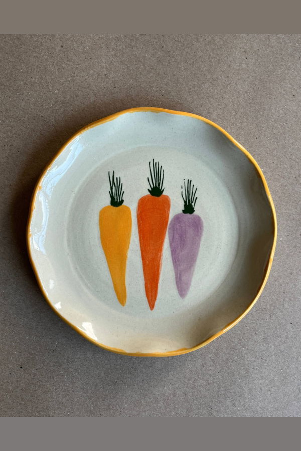 Ninth House Goods Carrot Harvest Appetizer/Side Plate