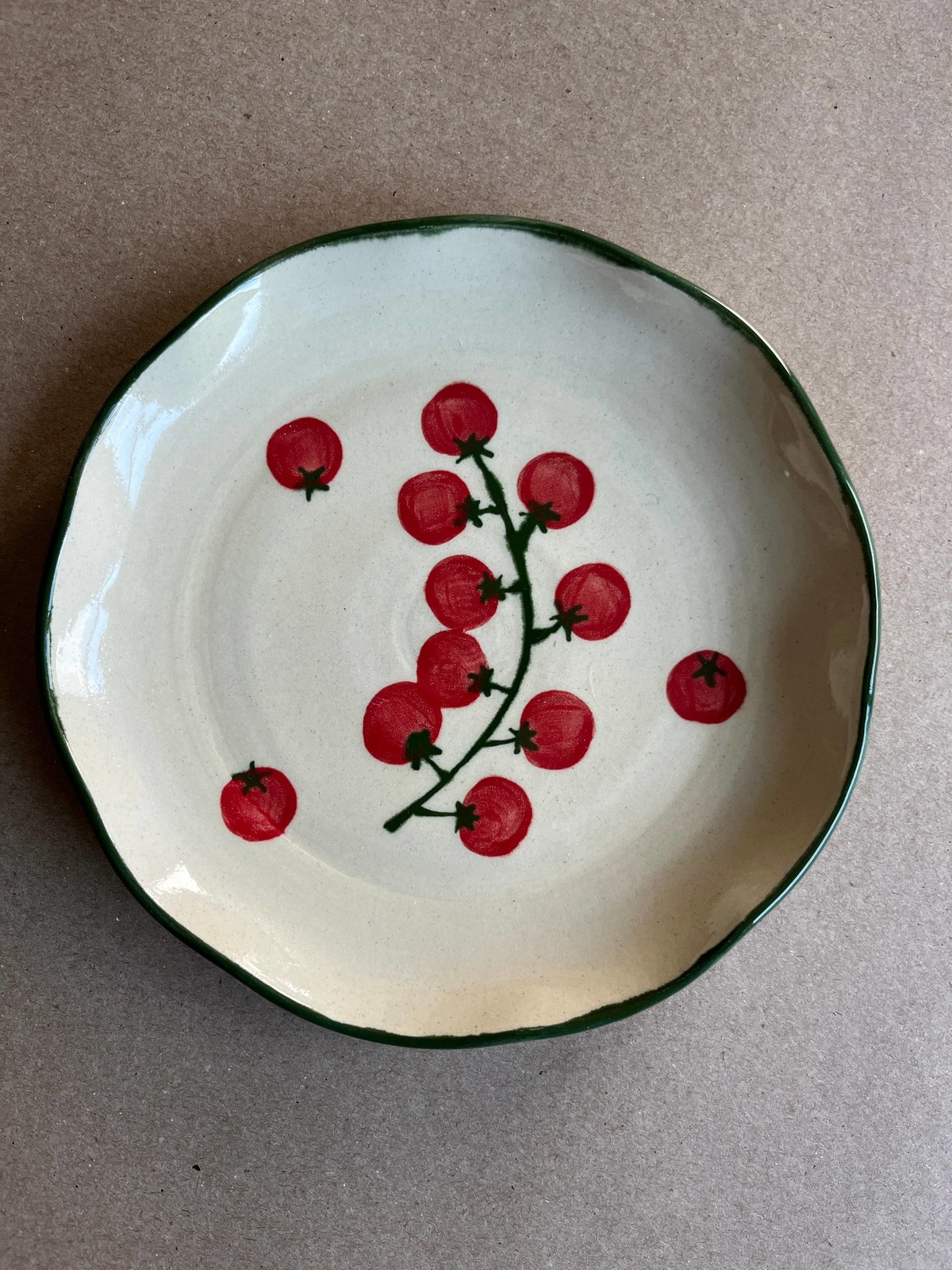 Ninth House Goods Cherry Tomatoes Appetizer/Side Plate - Image 2 of 5