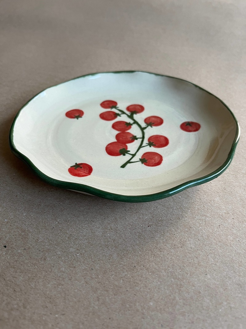 Ninth House Goods Cherry Tomatoes Appetizer/Side Plate