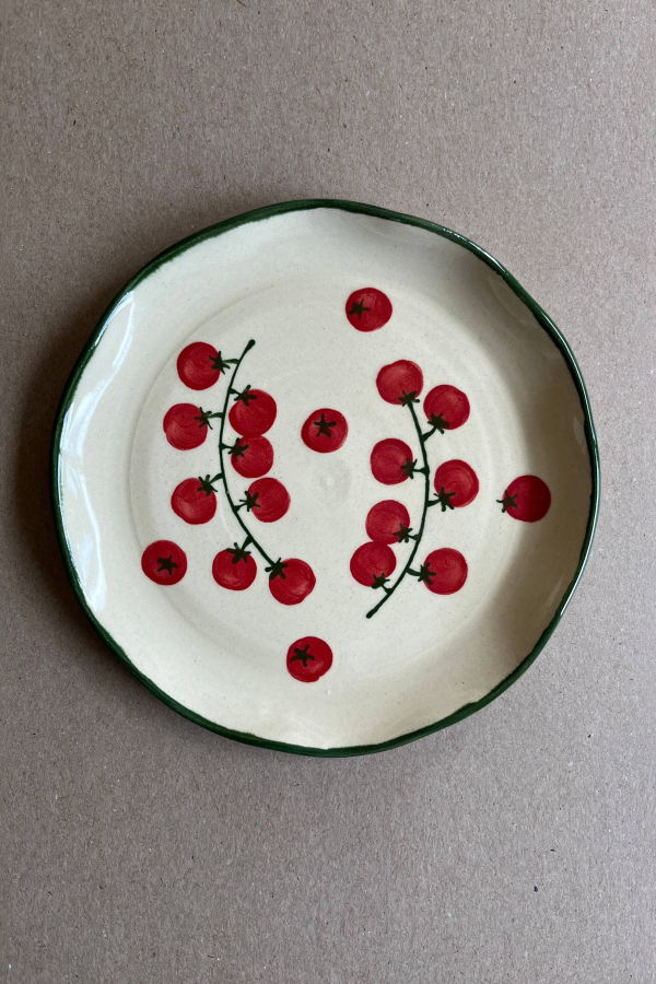 Ninth House Goods Cherry Tomatoes Lunch/Salad Plate