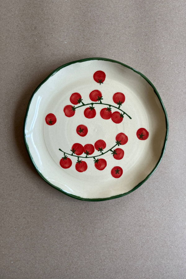 Ninth House Goods Cherry Tomatoes Lunch/Salad Plate