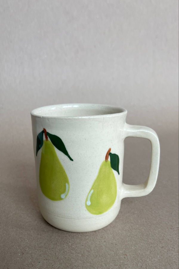 Ninth House Goods Green Pears Cafe / Diner Mug