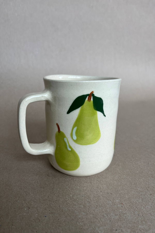 Ninth House Goods Green Pears Cafe / Diner Mug