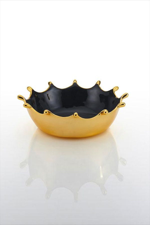 Lunares Splash Bowl Graphite Bowl