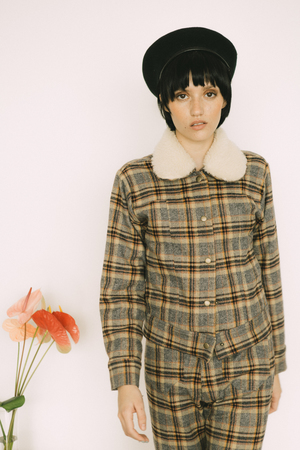 Lykke Wullf Cowboy Jacket W/ Sherpa Collar Lykke Wullf Cowboy Jacket W/ Sherpa Collar