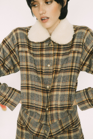 Lykke Wullf Cowboy Jacket W/ Sherpa Collar Lykke Wullf Cowboy Jacket W/ Sherpa Collar