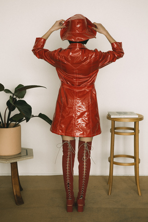 Lykke Wullf Slicker Trench Coat Lykke Wullf Slicker Trench Coat