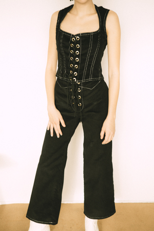 Lykke Wullf Lace Up Jesse Pant Lykke Wullf Lace Up Jesse Pant