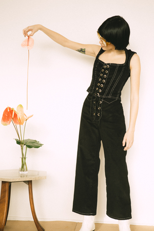 Lykke Wullf Lace Up Jesse Pant Lykke Wullf Lace Up Jesse Pant