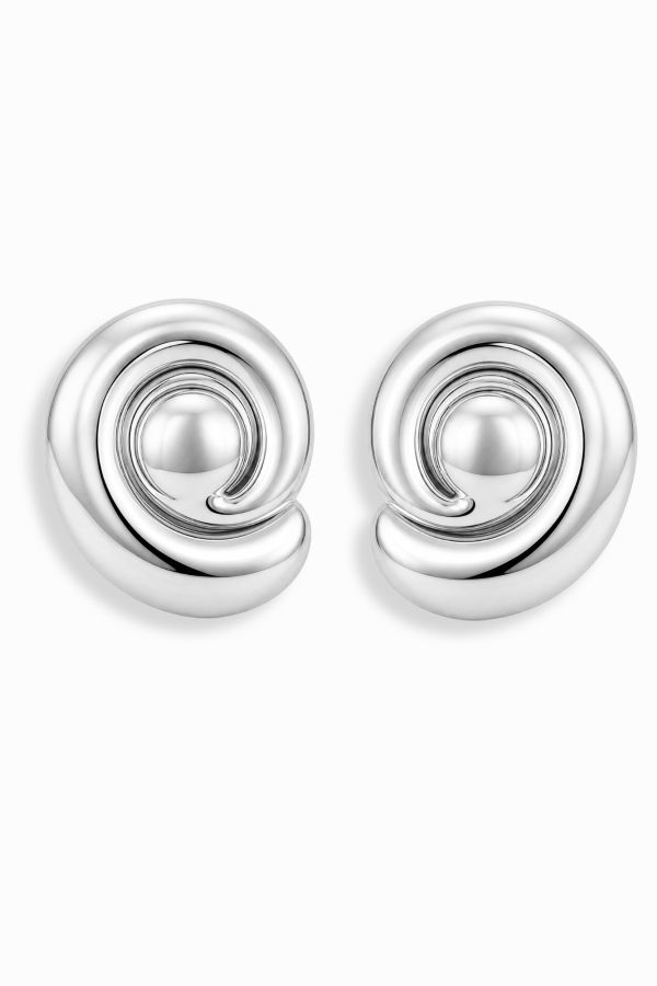 Mod + Jo Milley Spiral Statement Studs