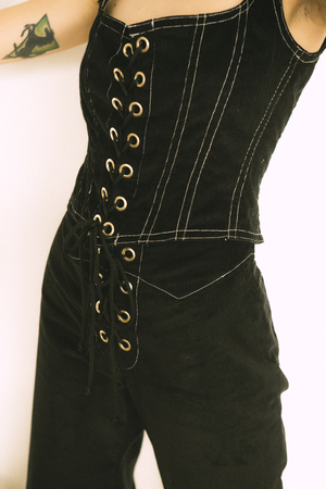 Lykke Wullf Lace Up Jesse Pant Lykke Wullf Lace Up Jesse Pant