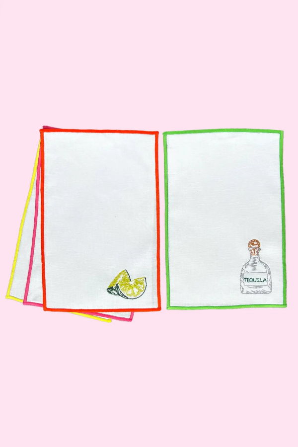 Lemoine Tequila & Limes Cocktail Napkins