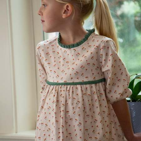 Apolina Abigail Dress - Dot Calico | Garmentory