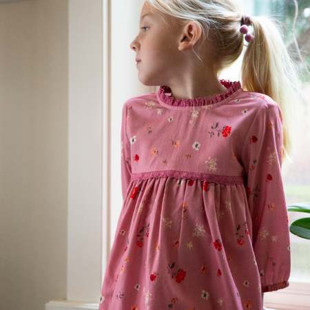 Kids Apolina Emeline Dress - Pink Sand | Garmentory