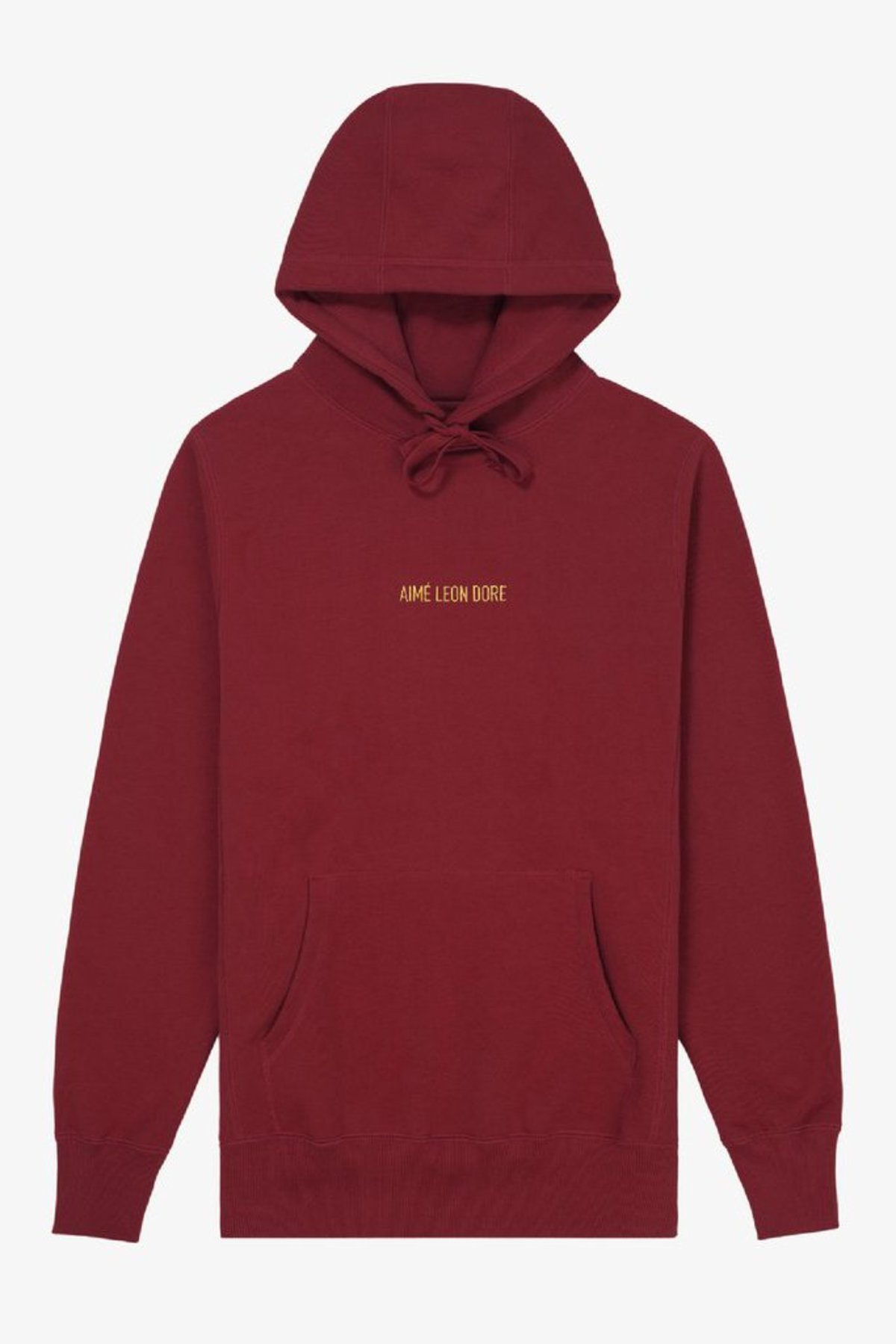 Aimé Leon Dore Logo Hoodie - Maroon | Garmentory