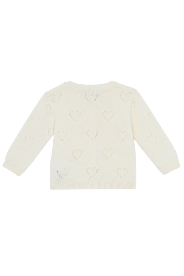 KIDS Bonton Baby Lilet Cardigan - Cream