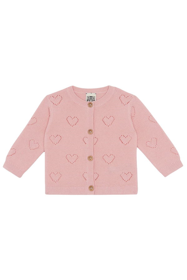 KIDS Bonton Baby Lilet Cardigan - Pink
