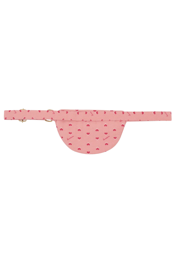 KIDS Bonton Blossom Hearts Print Bum Bag - Pink