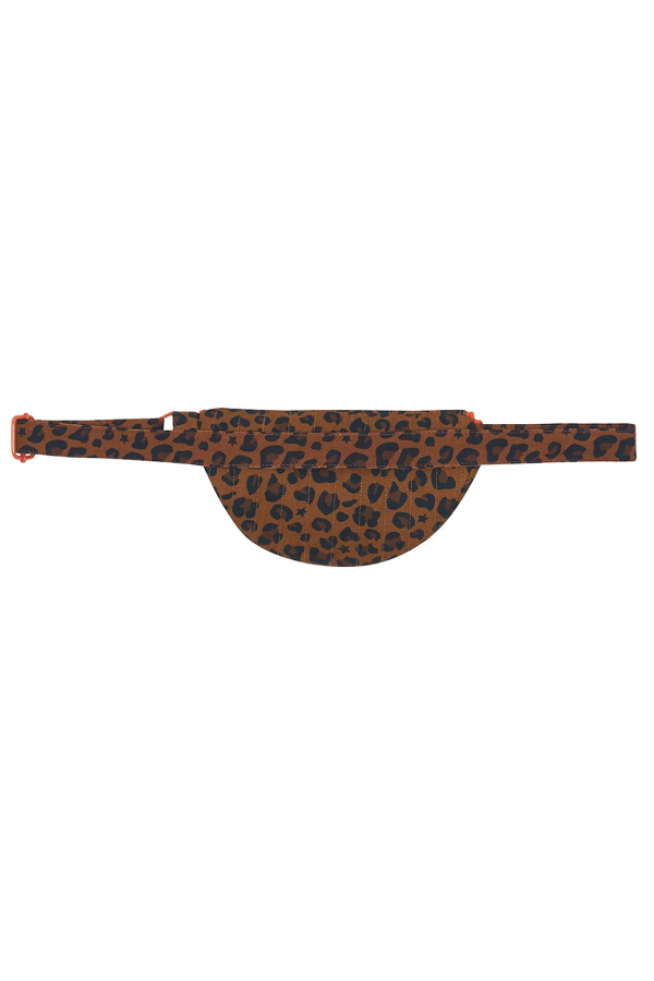 KIDS Bonton Leopard Print Bum Bag - Brown