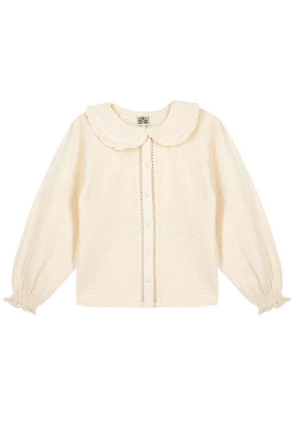 KIDS Bonton Figue Blouse - Cream