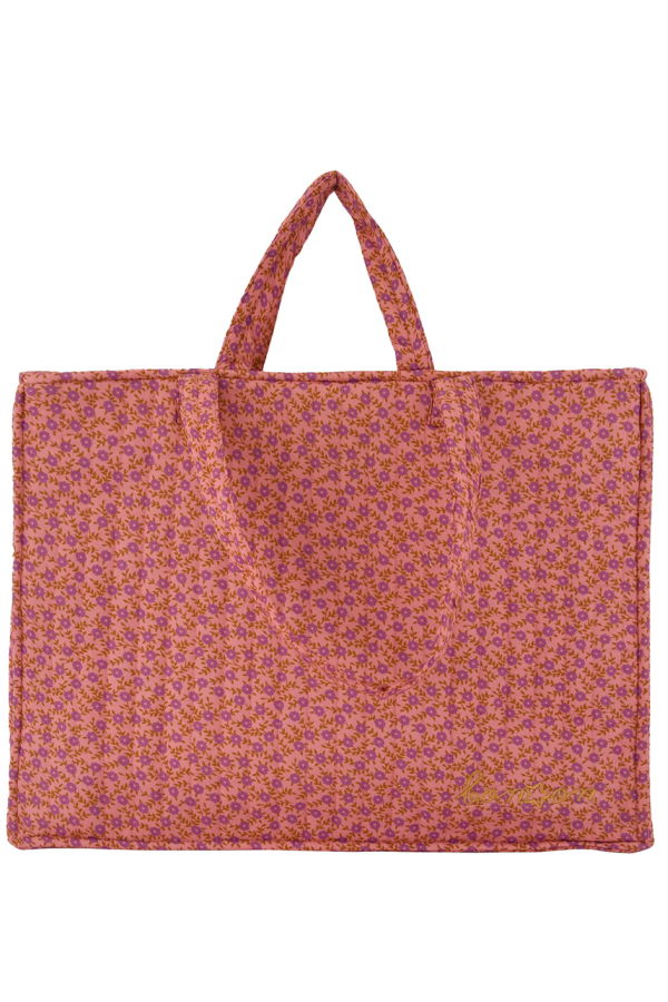KIDS Bonton Mia Foulfleur Floral Print Tote Bag - Purple