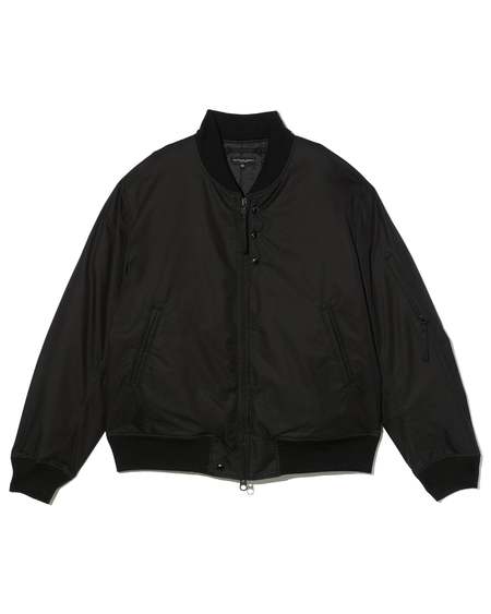 Engineered Garments Aviator Jacket - Olive Heavyweight Cotton