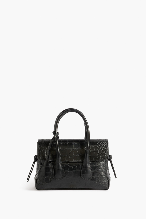 Flattered Leather Croco Lydia Mini Bag