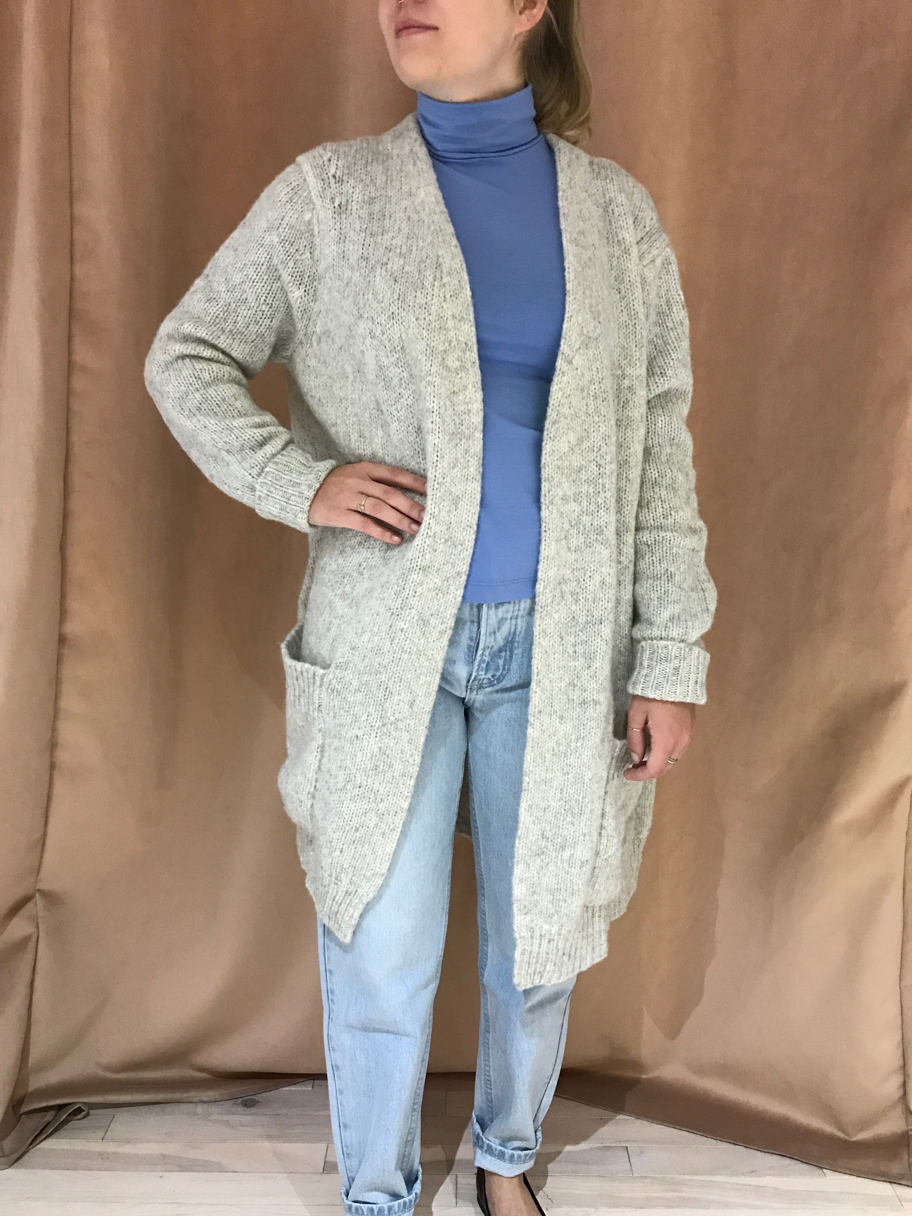 assembly label cardigan