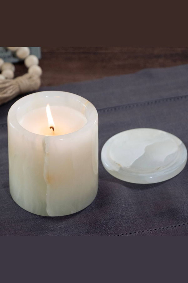 Andaluca Palo Santo Luxe Onyx Candle - Botanique