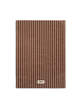 TEKLA Rust Stripes Terry Bath Mat - Thumbnail 1
