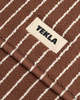 TEKLA Rust Stripes Terry Bath Mat - Thumbnail 2
