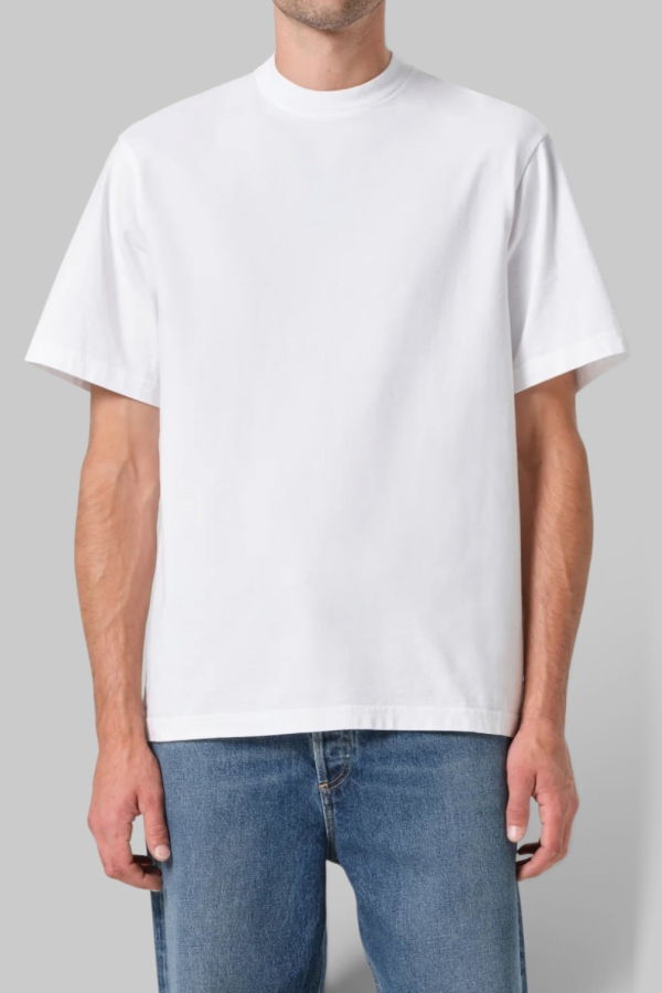 AGOLDE Asha Mock Neck Tee