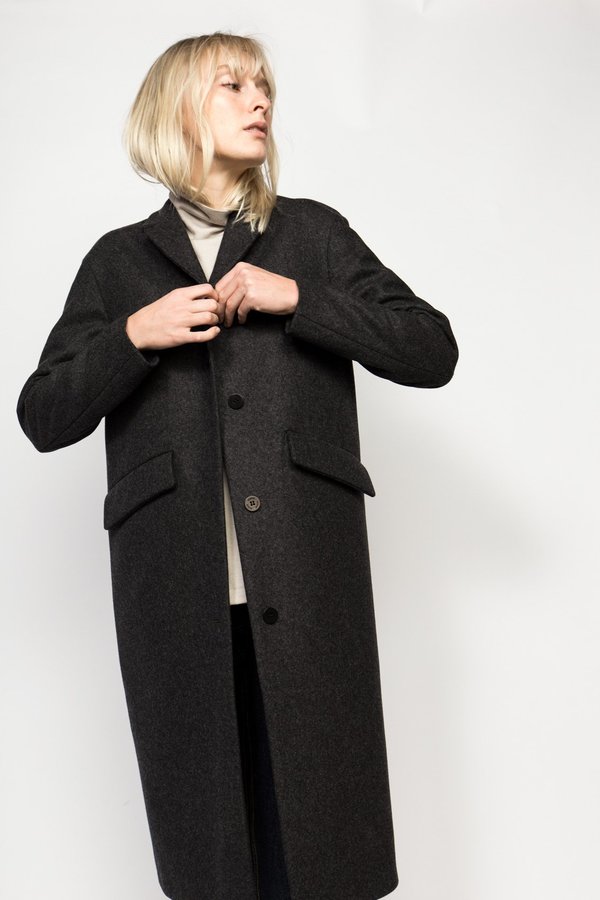 Norse Projects Sassa Wool Coat Norse Projects Sassa Wool Coat