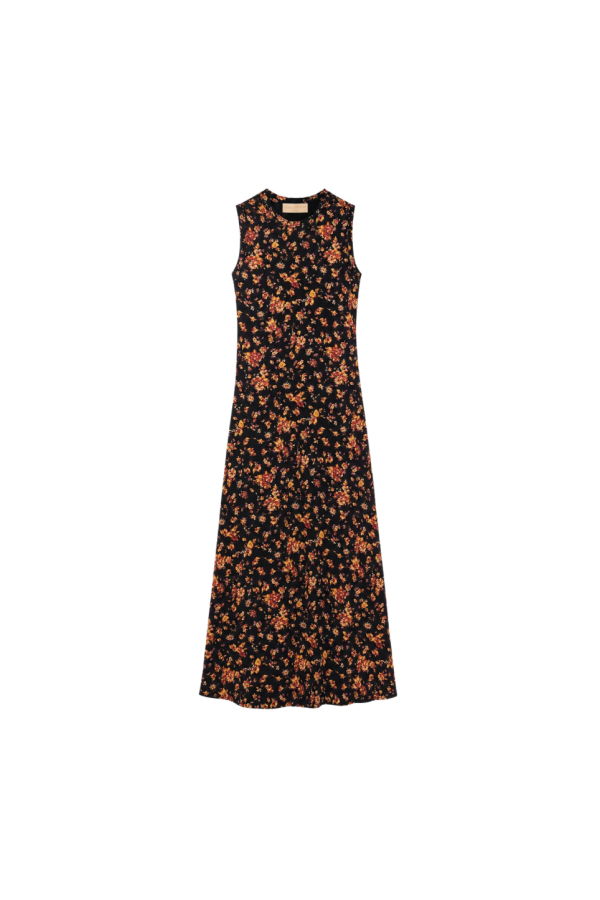 Ulla Johnson Orla Sleeveless Jersey Dress - Noir Floral