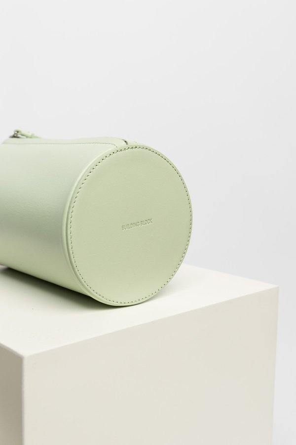 Building Block Cylinder Wristlet - Celadon | Garmentory