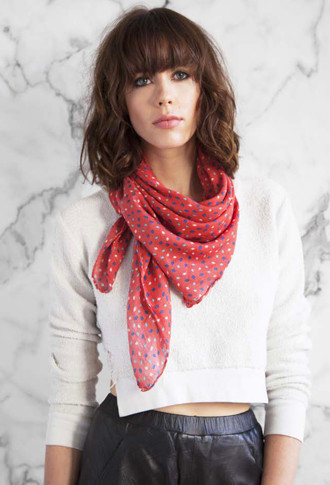KOLBASTI Scarf Red KOLBASTI Scarf Red