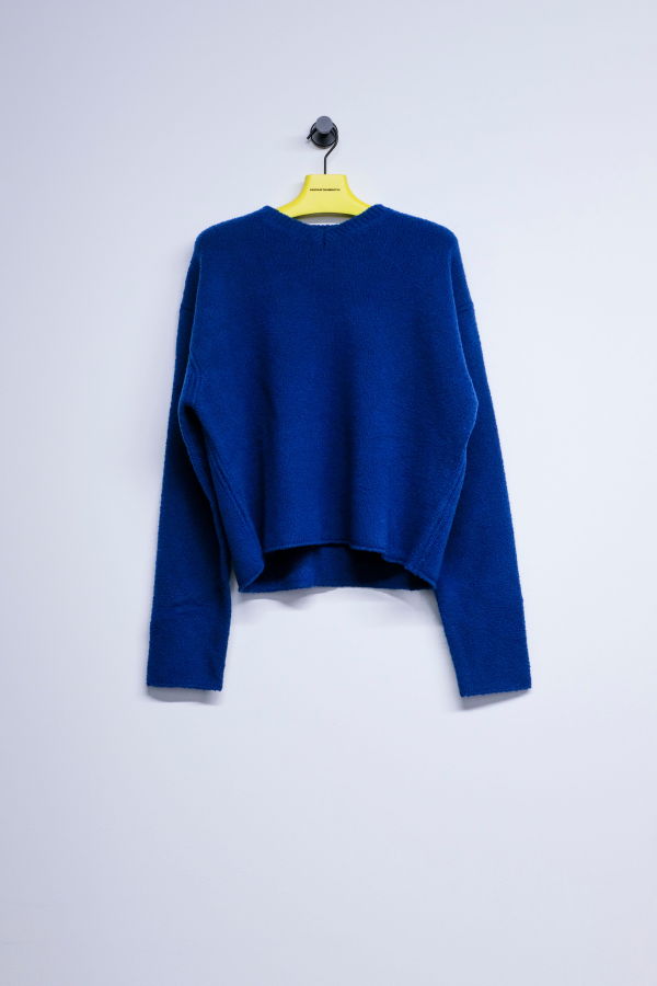 Rier Boucle Wool V-Neck Sweater