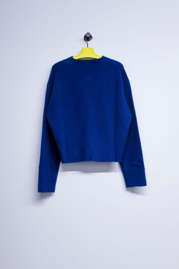 Rier Boucle Wool V-Neck Sweater