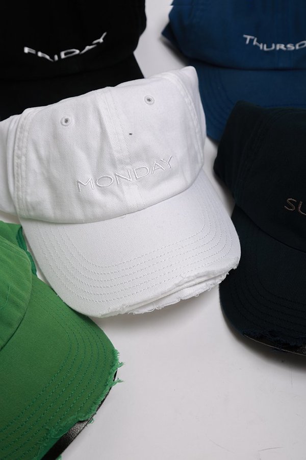 Vetements Weekday Cap - Monday through Sunday | Garmentory