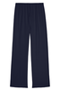 Donni. The Baby Rib Scallop Pant - Navy - Thumbnail 1