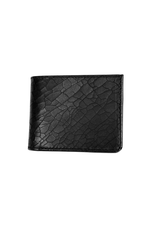 0.hide Cracked Bi-Folded Wallet