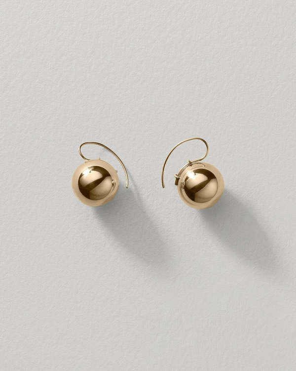 Annika Inez Petite Sphere Drop Earrings