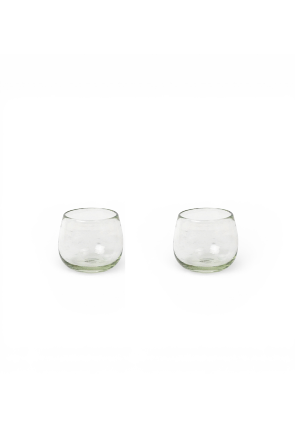 Villa Lua Home Ronde Blown Glass Set of 2