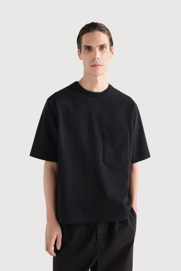 Lemaire Boxy Tee - Black