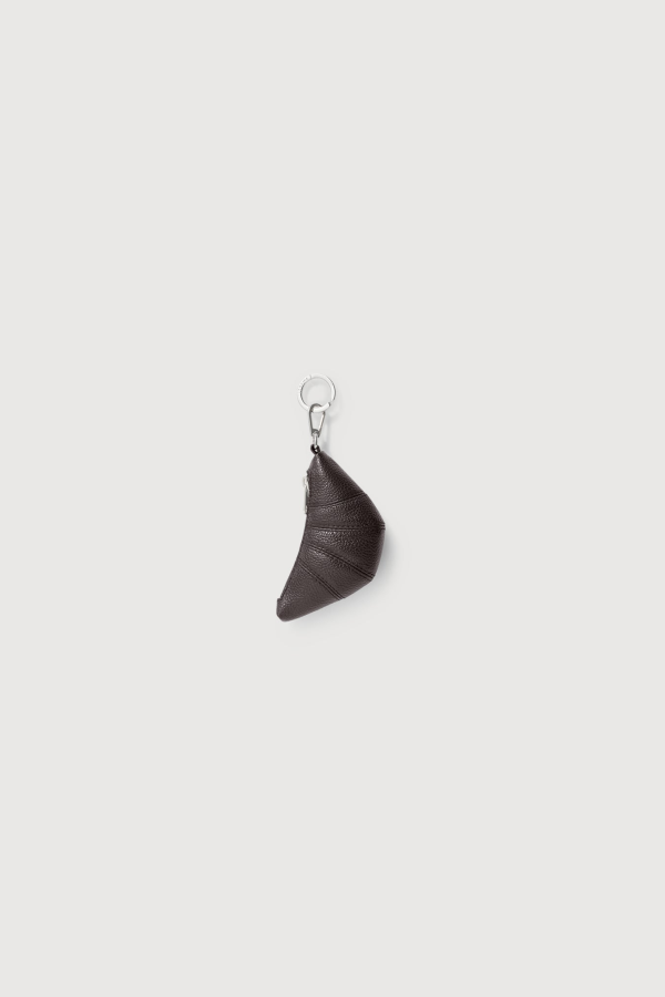 Lemaire Mini Croissant Keyring - Dark Chocolate