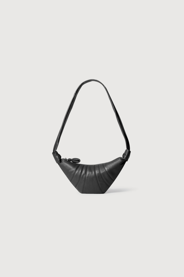 Lemaire Small Croissant Bag - Black