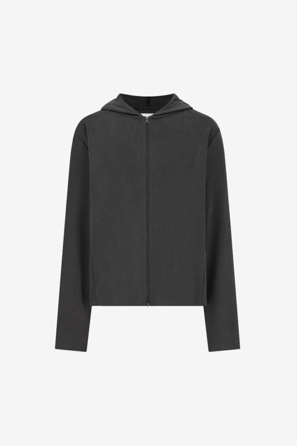 AMOMENTO Jersey Hooded Jumper