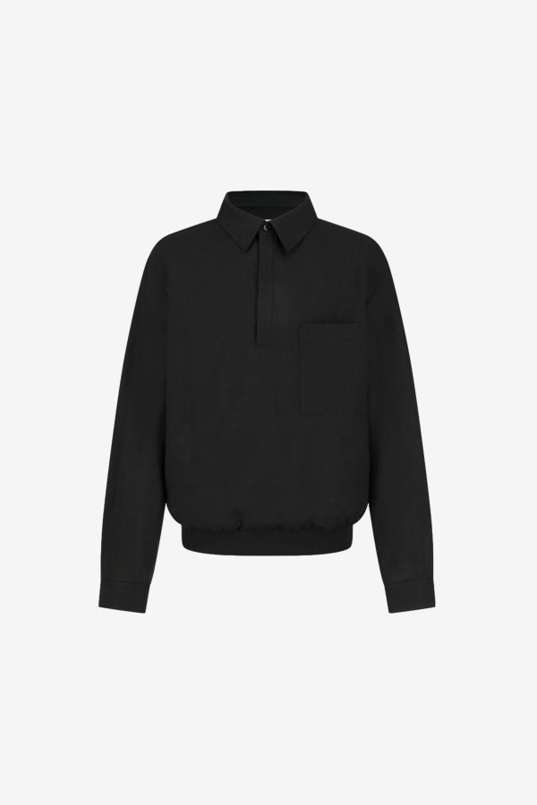 AMOMENTO Linen Pullover
