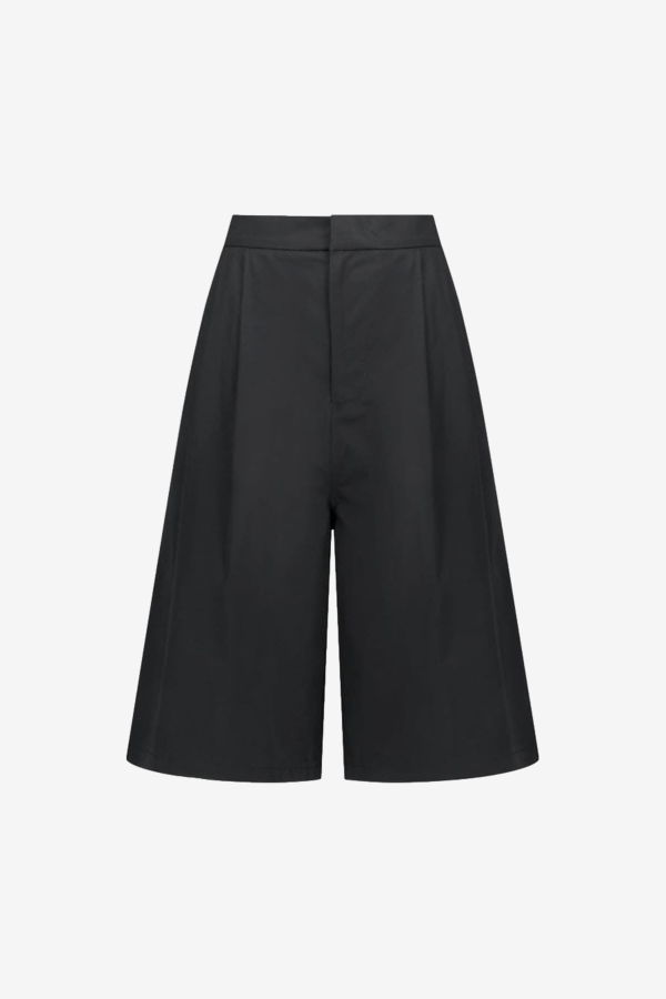 AMOMENTO Two Tuck Wide Shorts